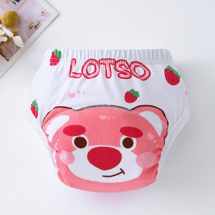 Female Baby Summer Breathable Toilet Training Pants Male Baby Diaper Caution Pants Children Urination Caution Artifact Children's Underwear Washable