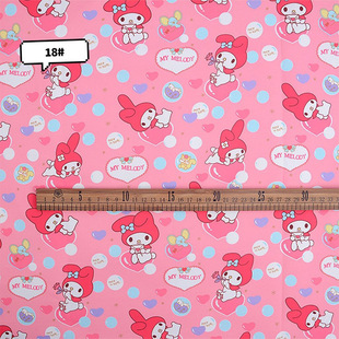 Factory wholesale cartoon pattern digital printing waterproof composite cloth, tablecloth sofa cloth dust cover home cloth