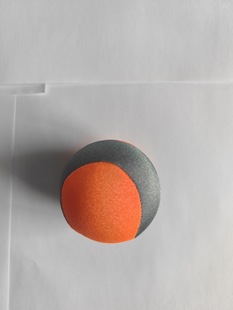Water elastic ball manufacturer in stock diameter 5.5cm cloth ball beach ball fitness ball custom LOGO pattern