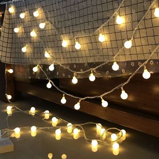 Star lights small colored lights flashing lights string lights gypsophila birthday decoration scene layout props atmosphere lights outdoor camping
