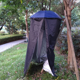 Camping site sunscreen toilet anti-light fishing outdoor travel mobile toilet bath change clothes simple tent