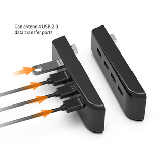 PS5 USB 2.0 HUB Высокоскоростной расширитель передачи PS5 HUB Преобразователь USB Соединение
