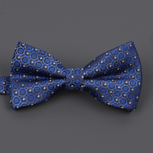2024 new men's bow tie wedding groom best man bow tie fashion British bow tie