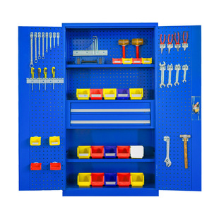 Chongqing hardware tool cabinet factory workshop tool locker parts storage cabinet multifunctional heavy tool cabinet