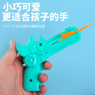 Cross-border Cartoon Ejection Aircraft Gun Toy Bamboo Dragonfly Pistol Flying Fairy Outdoor Kidsren's Glider Aircraft