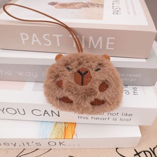 Kapibala Plush Pendant Keychain Name Brand Distinguishing Brand Autumn and Winter Schoolbag Pendant for Best Friends Couple Gifts