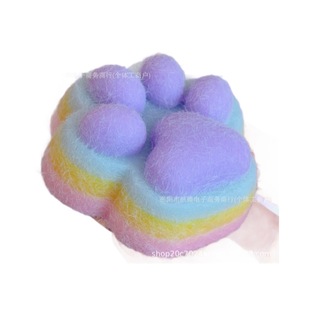 Dopamine Big Cat Claw Pinch Le Plush Cat Claw Decompression Toy Super Soft tpr Decompression High Color Value Pinch Wholesale