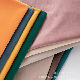 [81 color spot] Dutch velvet fabric 300 Chris velvet short plush fabric velvet velvet sofa cloth