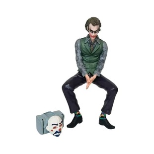 Клоун Хит Леджер ручной модели Настольный орнаж Joker сидя