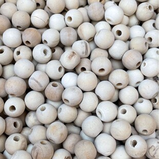 Defective wood beads defective wood beads 18*20mm lotus wood beads defective log beads solid wood ball round