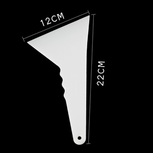 Triangle Edge Plug Squeeze Water Squeeze Bubble Hard Scraping Invisible Car Garment Film Wallpaper Putty Thin Edge Scraping Snow Defrosting