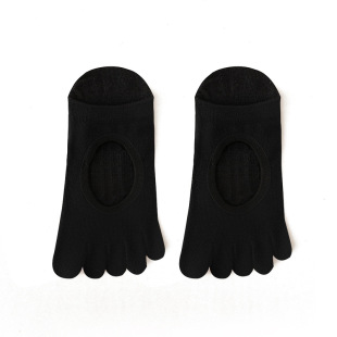 Professional Anti-Slip Yoga Socks for Women, Pilates Indoor Special Spring and Autum Split-Toe Socks for Women, Floor Sports Socks