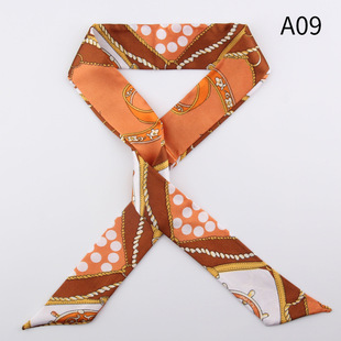 Separately Packed Scarves Wholesale Small Scarves Tie Pack Scarves Long Scarves Hair Ribbon Gift Box Hand Gift Scarves