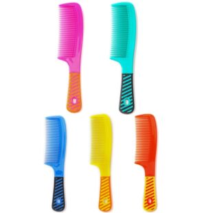Wholesale large A9 ladies home portable hair comb anti-static long hair massage comb color plastic fluffy comb