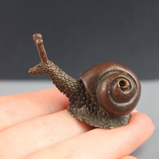 Antique antique tea table tea pet snail incense holder tea pet craft gift desktop decoration snail