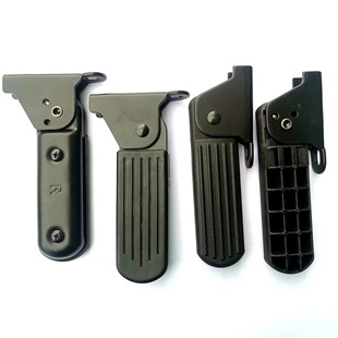 Electric car front nylon 5/7cm universal footrest takeaway battery car front pedal fast folding footrest accessories