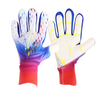 Factory direct professional goalkeeper football gloves adult goalkeeper falcon youth game non-slip wear-resistant breathable
