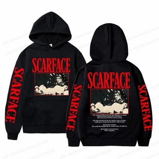 Movie Scarface Hoodies Men Women Fashion Hip Hop Hoodie Kids