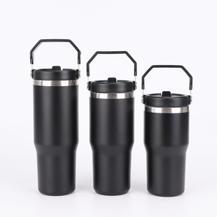 Кубок Стэнли 30oz для портативного автомобиля большой емкости двухслойная вакуумная термочашка наружная портативная холодная ледяная чашка