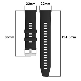 For Huawei Watch GT5 Silicone Strap HUAWEI Watch 46mm Watch Silicone 22 Universal Strap
