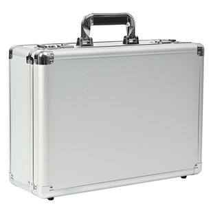 Spot portable file box password lock aluminum alloy portable size combination toolbox aluminum box instrument tear cotton