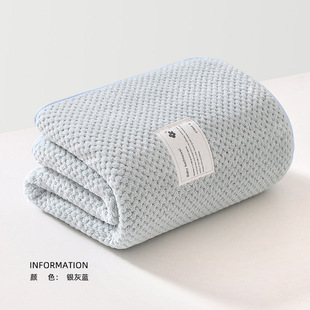 Soft Yun newborn baby bath towel thickened absorbent soft newborn children Bath swimming wrap towel lint-free autumn and winter