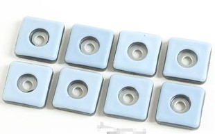 Teflon screw pad, slide-assist pad