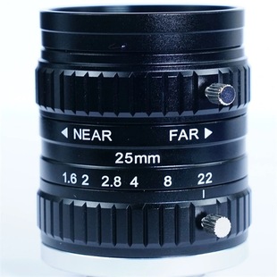 25mm FoCal Length 8.0million Pixels Hd C InterfaCe CS Industrial Lens MaChine Vision Lens Adjustable Manual Iris