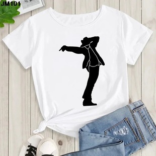 Michael Jackson Graphic Printed Tshirt Harajuku Rock Fashion