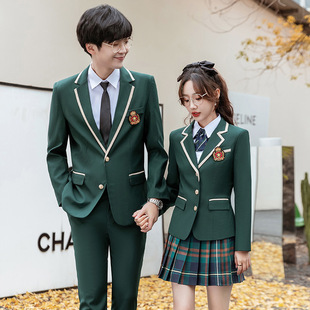 Autumn Kindergarten Teachers' Garden Clothes Kindergarten Teachers' Work Clothes jk Uniform College Style School Uniform Suit suit High School Students' Class Clothes