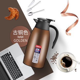 304 Stainless Steel Insulated Water Kettle Household Large-capacity Hot Water Kettle Vacuum Water Kettle Warm Water Thermos Welcome Gift