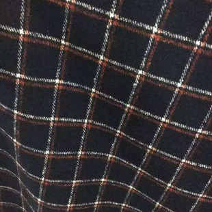 17 new plaid wool imitation wheat Plaid women's coat fabric manufacturers supply welcome to order