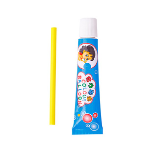 Children's school season gift cartoon colorful bubble glue primary school students blowing bubble snack toy small gifts wholesale