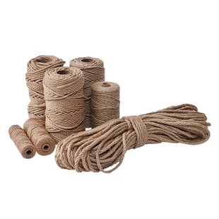 Cross-Border Popular Hemp Rope Labeling and Free Box Marking Cat Scratching Rope Crafts Gift Decoration Garden Jute Rope