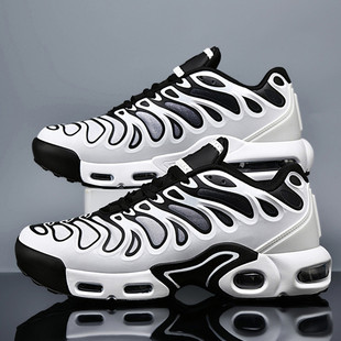 Cross-border 2025 Fashion Casual plus size Foreign Trade Putian Air Cushion Shoes Men's Shoes Marathon Sports Examination Running Shoes Men's Shoes