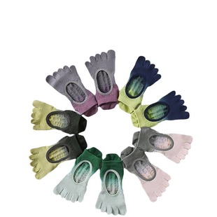 Yoga five-finger socks children spring and summer wholesale gradient non-slip hollow breathable sweat-absorbent cotton a generation of hair Pilates socks