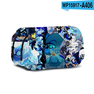 3D Beast Cookie Shadow Milk Cookie Plush Double Flip Pencil Case Children's Stationery Printing