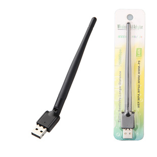 150m Wireless Wifi Receiver Driver-Free Network Card 7601 Supports Set-Top Box Computer USB Wireless Driver-Free Network Card