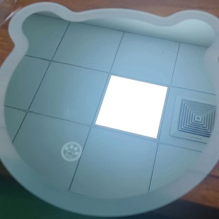 Manufacturers Supply Led Glass Lens Makeup Lens Glass Lens Eye Shadow Box Makeup Lens Can Be Cut and Processed