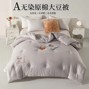 Class A Maternal and Infant Grade Non-dyed Knitted Raw Cotton Soybean Quilt Winter Quilt Spring and Autumn Quilt Summer Cool Quilt Air-conditioning Quilt