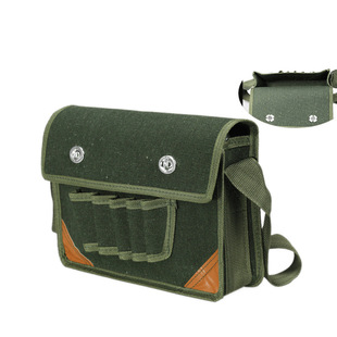 Electrical tool bag portable canvas thickened large sandwich tool bag after-sales maintenance climbing electrician bag