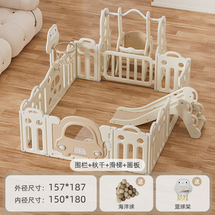 Anzhi XPE Children's Play Fence Protective Fence Baby Crawling Mat Baby Household Indoor Fence Amusement Park