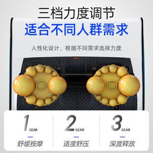 Waist Massager Cervical Spine Back Kneading Heating Massage Pillow Multifunctional Car Electric Massager