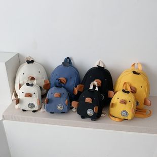 Children's Backpack Anti-lost Cartoon Kindergarten Bag Baby Boys and Girls Cute Small Backpack 1-3 Years Old 5-6 Years Old