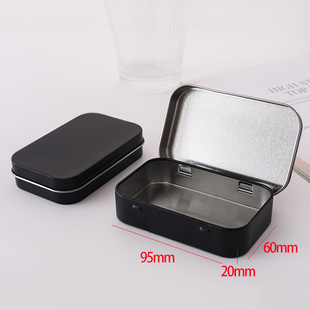 in stock Creative Cartoon Flip Metal Storage Box Portable Girl's Hand Account Sticker Card Jewelry Candy Packaging Box
