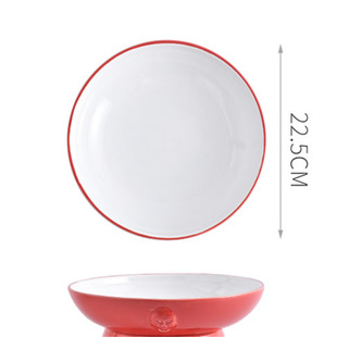 Ming stall decorative alcohol dry pot ceramic open stove Hotel Restaurant Club candle heating heat preservation hot dish deep soup dish