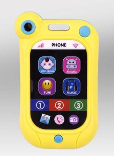 Children's educational early education music phone toy simulation touch screen mobile phone remote control model baby story toy 3 years old
