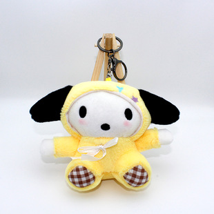 Перетащите Sanrio серии Сидящая хлопковая кукла брелок плюшевая игрушка висячие украшения Мелодия кукла оптовая продажа