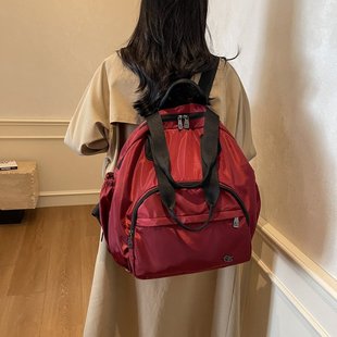 2025 New Large Capacity Multi-functional Student Backpack Women's Travel Shoulder Bag Lightweight Mummy Bag