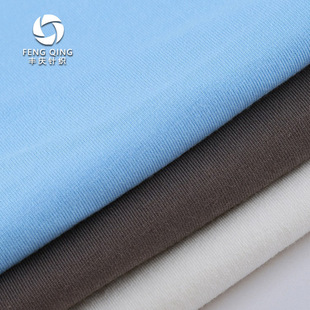 Factory direct supply 40 fine cotton stand cotton fabric single-sided spring and summer knitted fabric fabric for clothing